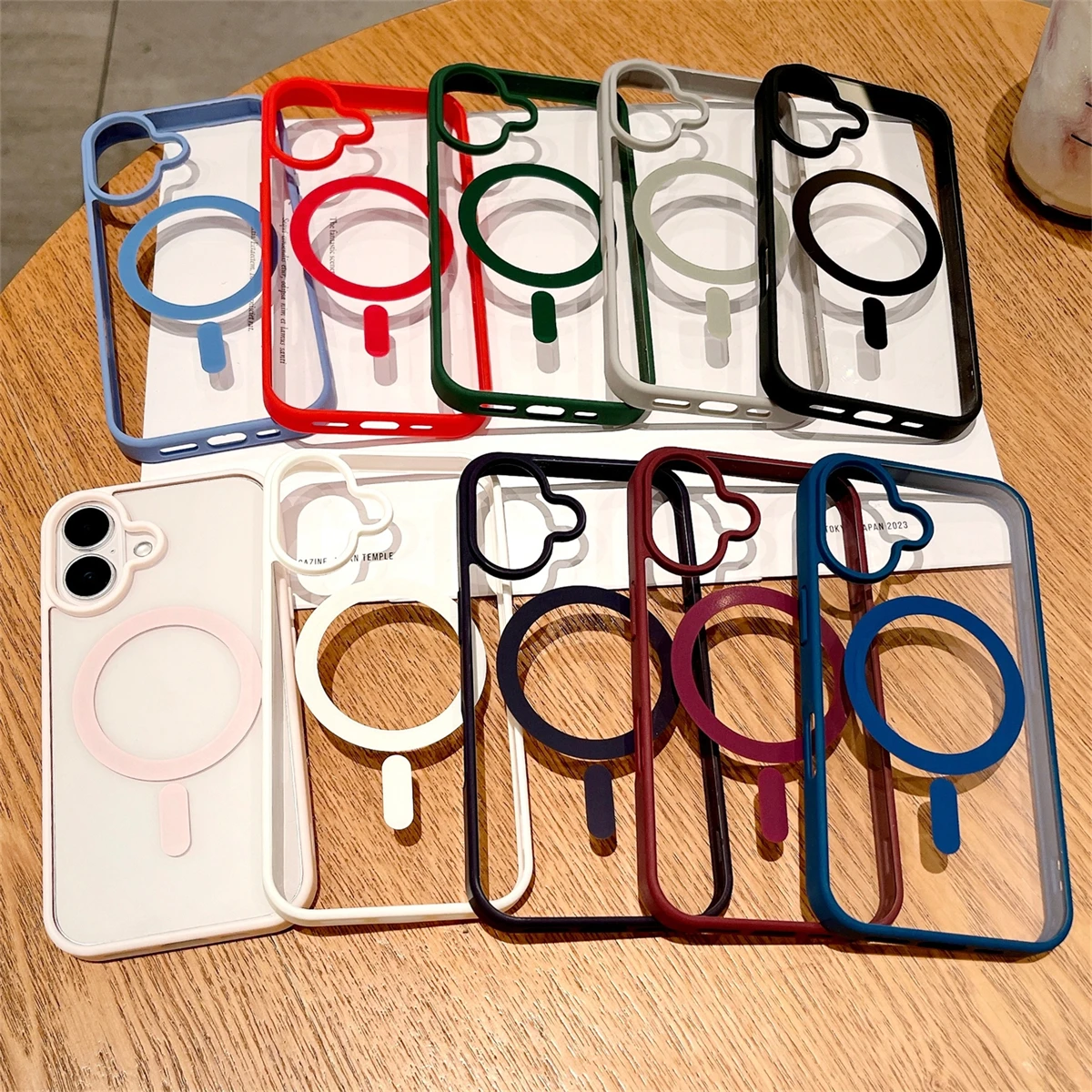 Luxury Shockproof For Magsafe  - Clear Shockproof Bumper Case review and price