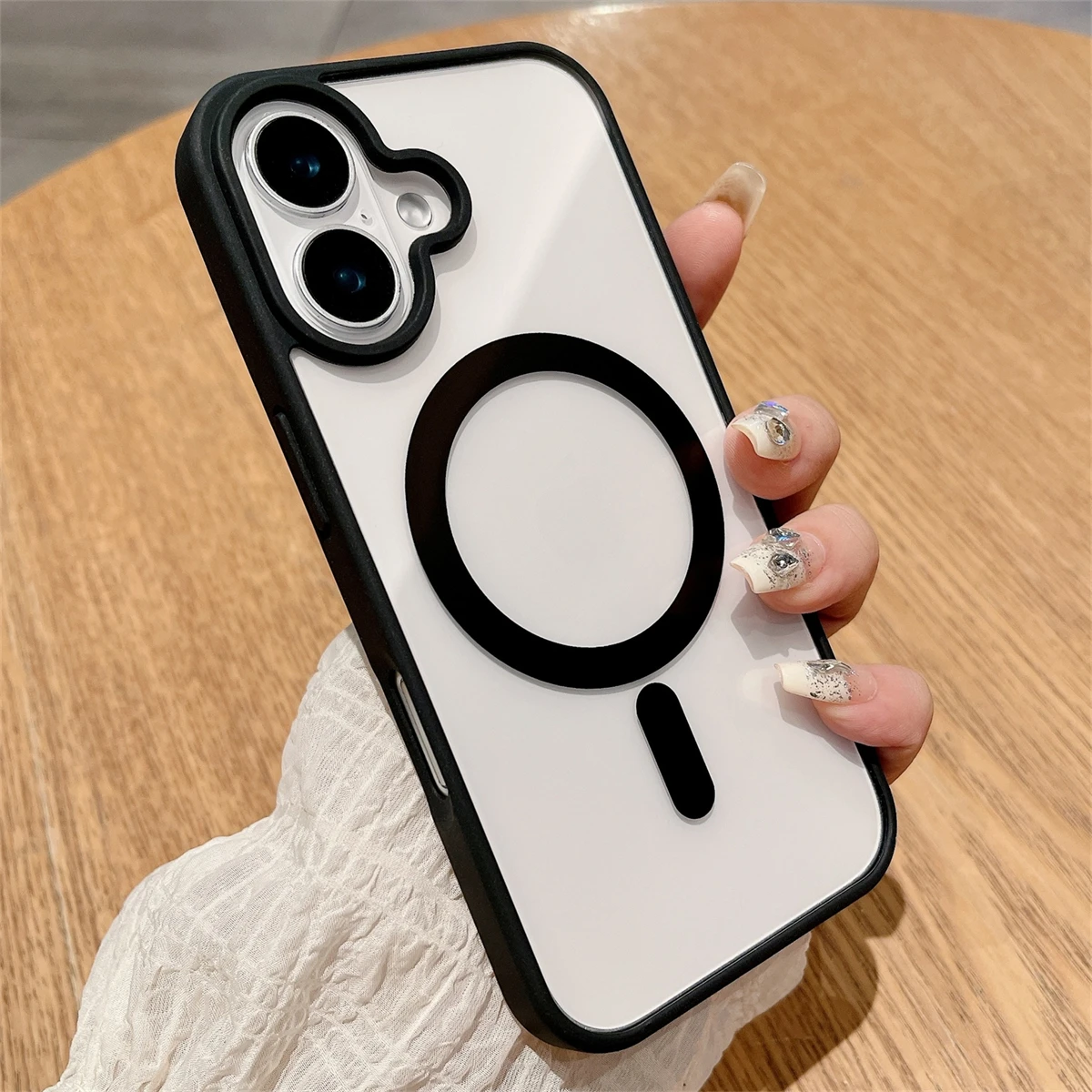 Luxury Shockproof For Magsafe  - Clear Shockproof Bumper Case review and price