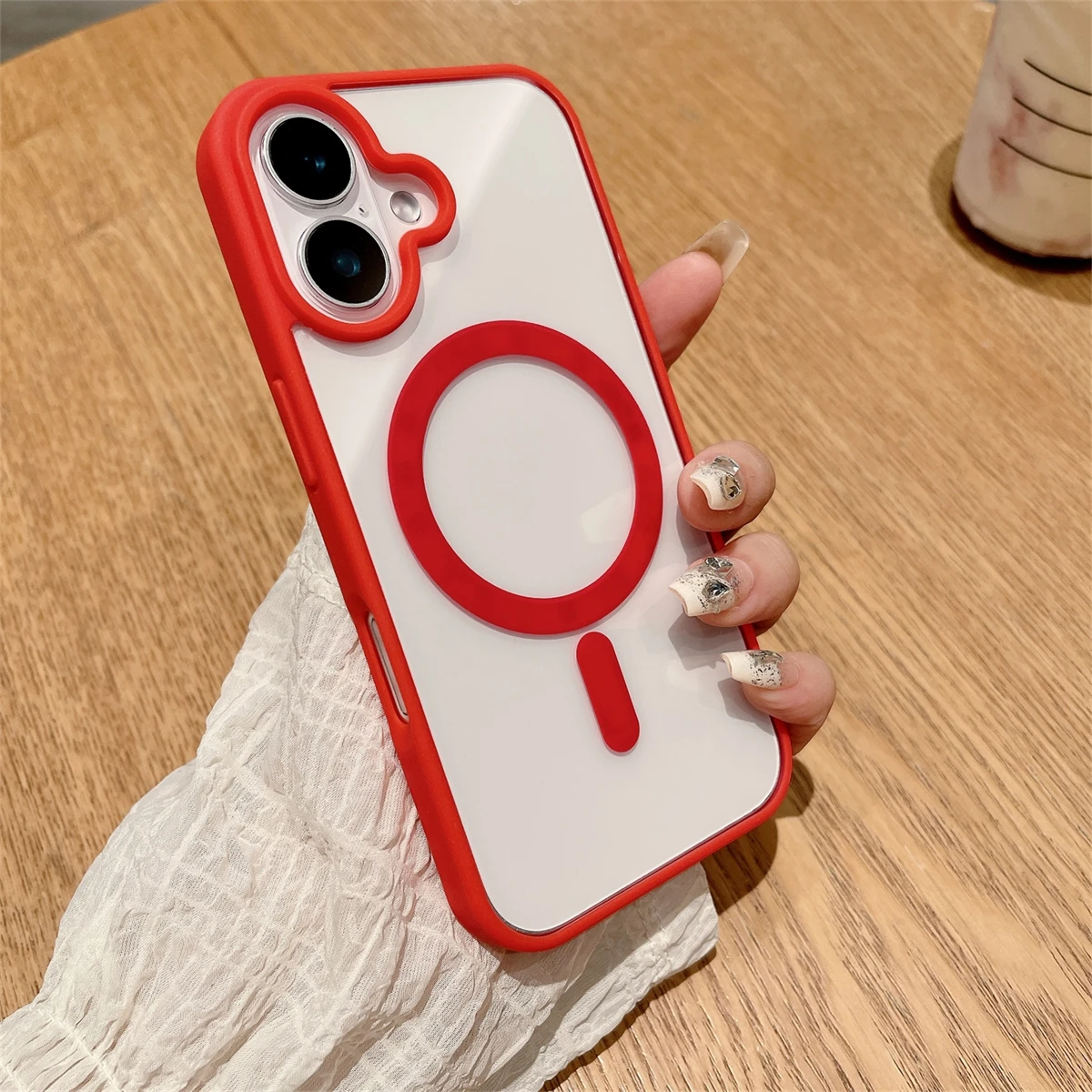 Luxury Shockproof For Magsafe  - Clear Shockproof Bumper Case review and price