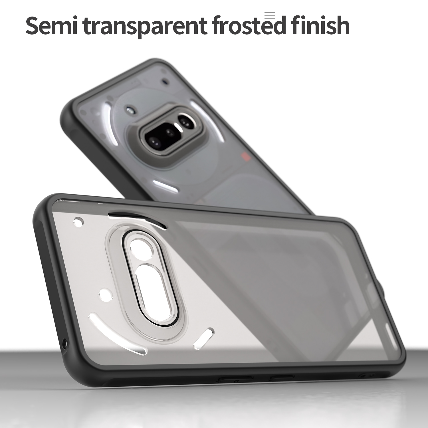 Suitable for Nothing Phone 3a  - Matte Hard Pc Back Case review and price