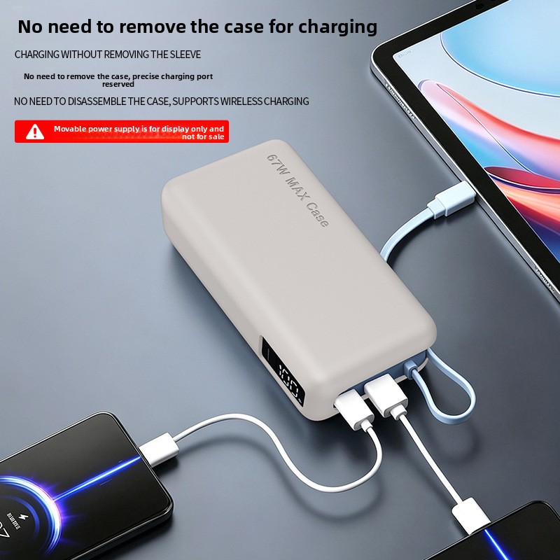 Fashion Silicone Protective Ca - Power Banks review and price