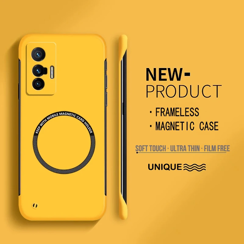 Ultra Thin Hard PC Magnetic Fr - Ultra Thin Frameless Phone Cover review and price
